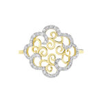 Bague Marie-christel Or Jaune Diamant - Bagues avec pierre Femme | Histoire d&rsquo;Or