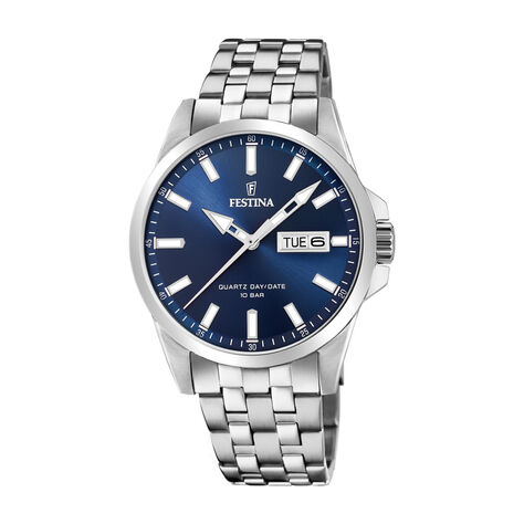 Montre Festina Classics Bleu - Montres Homme | Histoire d&rsquo;Or