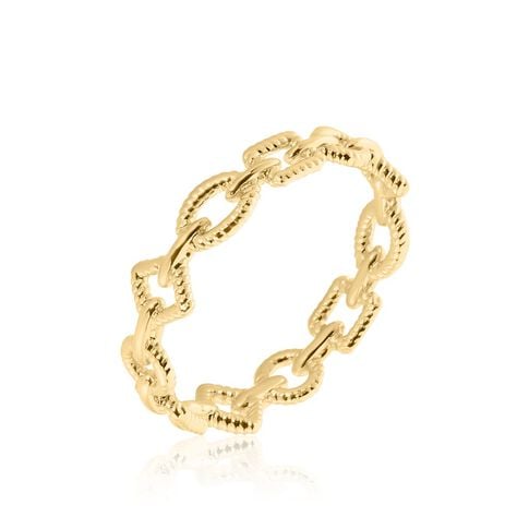 Bague Linka Plaqué Or Jaune - Bagues fantaisie Femme | Histoire d’Or