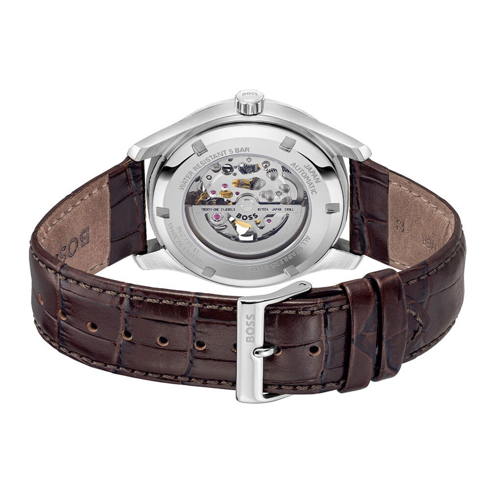 Montre Boss Principle Skeleton Bleu - Nouveautés Homme | Histoire d’Or