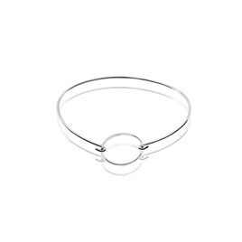 Bracelet Jonc Marie-capucine Argent Blanc - Bracelets fantaisie Femme | Histoire d’Or