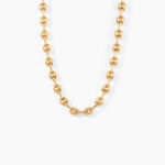 Collier Maille Dami Maille Grain De Cafe Or Jaune - Chaines Homme | Histoire d&rsquo;Or