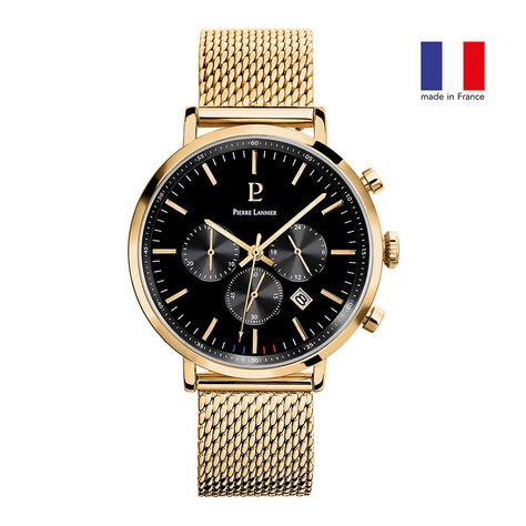 Montre Pierre Lannier Baron Noir - Montres Homme | Histoire d’Or