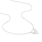 Collier Glorya Argent Blanc Oxyde De Zirconium - Colliers fantaisie Femme | Histoire d&rsquo;Or