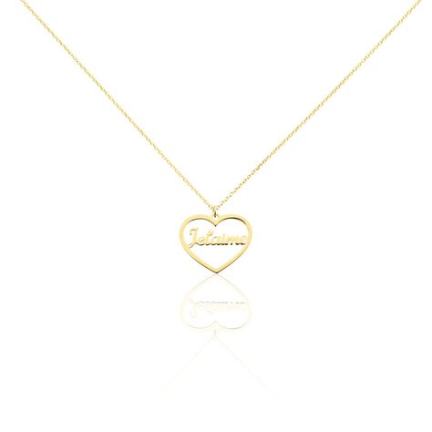 Collier Or Jaune Edelatis - Colliers Femme | Histoire d’Or
