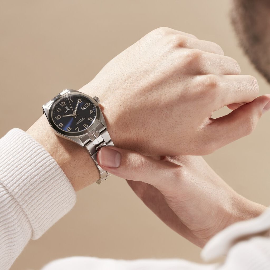 Montre Festina Classics Bleu - Montres Homme | Histoire d’Or
