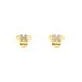 Boucles D'oreilles Puces Disney Acier Doré Cristaux - Boucles d'oreilles fantaisie Femme | Histoire d’Or