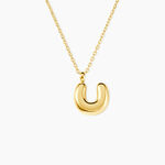Collier Feliciane Acier Dor&eacute; - Cadeaux de naissance Femme | Histoire d&rsquo;Or
