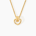 Collier Heart Candy Or Jaune - Colliers Femme | Histoire d&rsquo;Or