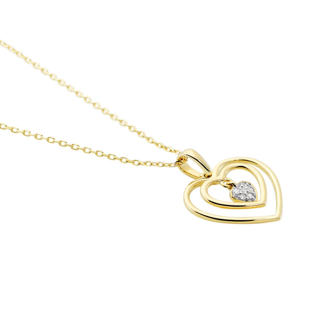 Collier Or Jaune Aleta Diamants - Colliers Femme | Histoire d&rsquo;Or