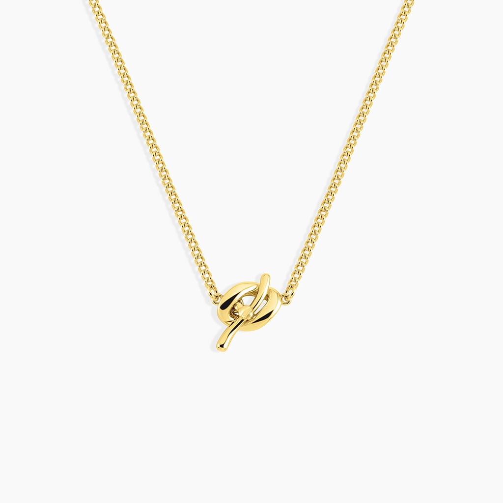 Collier Allure Argent Jaune - F&ecirc;te des m&egrave;res Femme | Histoire d&rsquo;Or