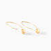 Créoles Helle Amande Or Jaune - Boucles d'oreilles créoles Femme | Histoire d’Or