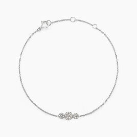 Bracelet Automne Or Blanc Diamant - Bracelets Femme | Histoire d’Or