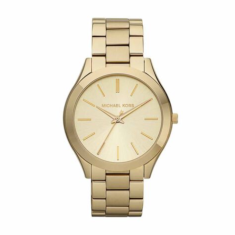 Montre Michael Kors Slim Runway Champagne - Montres Femme | Histoire d’Or