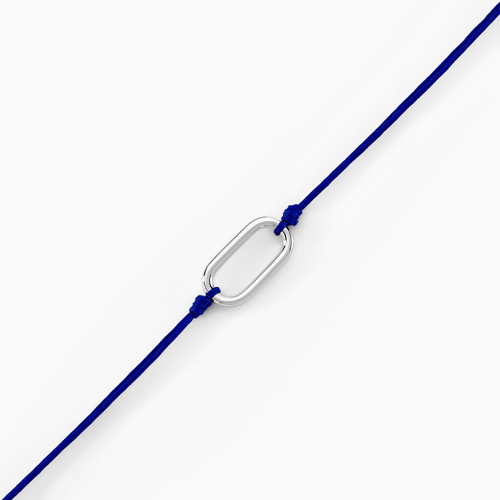 Bracelet Infini Pop Argent Blanc - Bracelets cordon Femme | Histoire d’Or