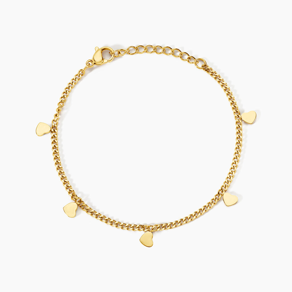 Bracelet Lady Chic Acier Jaune - F&ecirc;te des m&egrave;res Femme | Histoire d&rsquo;Or