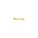 Piercing Alchemille Or Jaune Oxyde - Bijoux Etoile Femme | Histoire d’Or