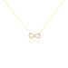Collier Klothilda Or Jaune Oxyde De Zirconium - Colliers Infini Femme | Histoire d’Or
