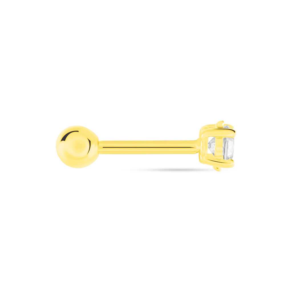 Piercing D'oreilles Joanina Or Jaune Oxyde De Zirconium - Bijoux Femme | Histoire d’Or