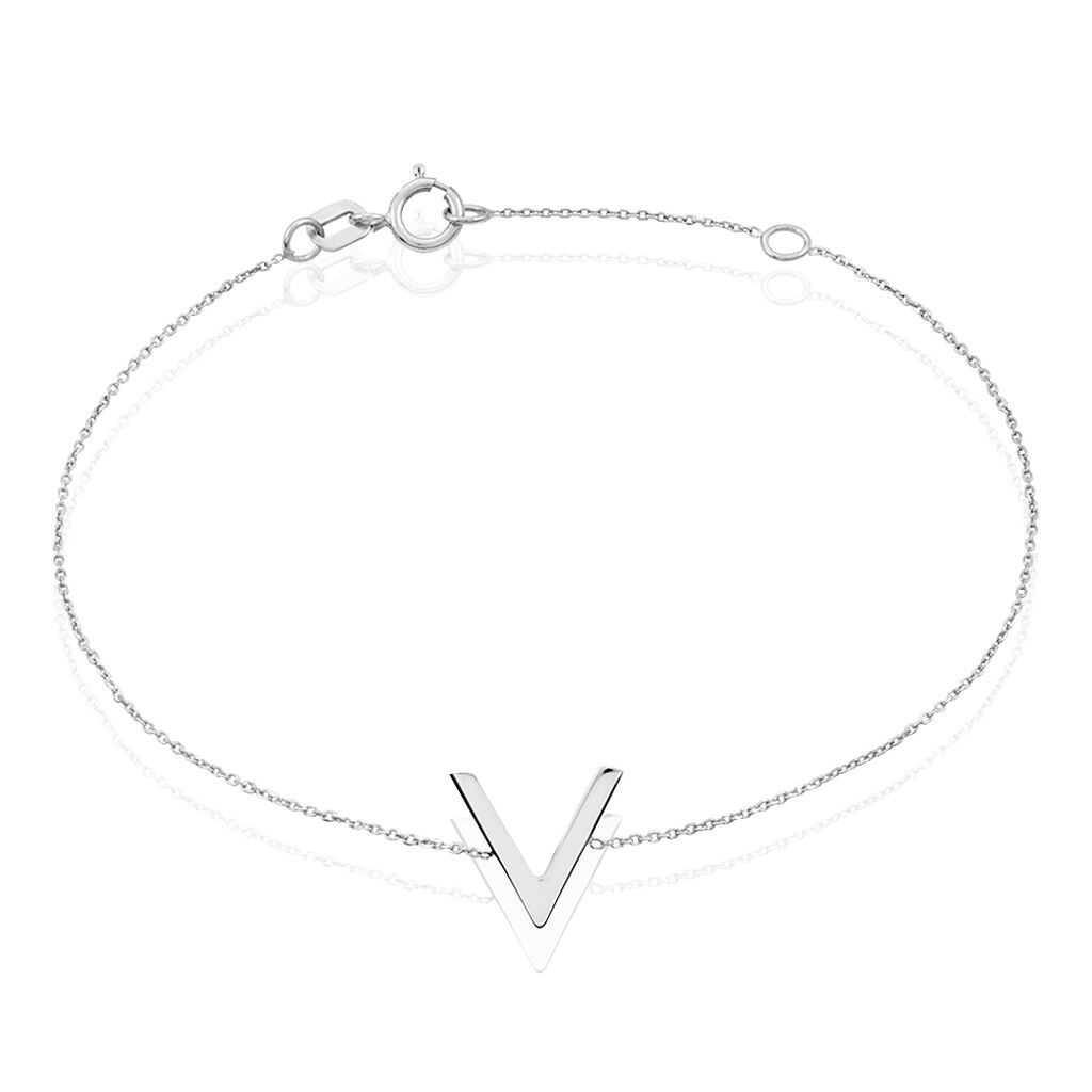 Bracelet Celene Or Blanc - Bracelets Femme | Histoire d&rsquo;Or