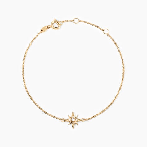 Bracelet Kazima Plaqué Or Oxydes De Zirconium - Bracelets Femme | Histoire d’Or