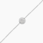 Bracelet Sharma Argent Blanc Oxyde De Zirconium - Bracelets Femme | Histoire d&rsquo;Or