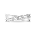 Bague Julianne Or Blanc Diamant Divers - Bijoux Femme | Histoire d&rsquo;Or