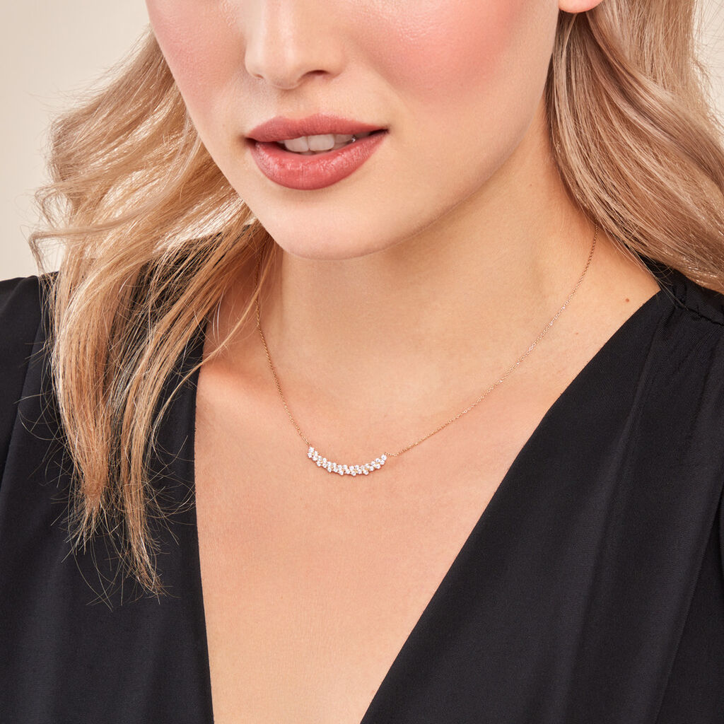 Collier Orion Or Jaune Oxyde De Zirconium - Colliers Femme | Histoire d’Or