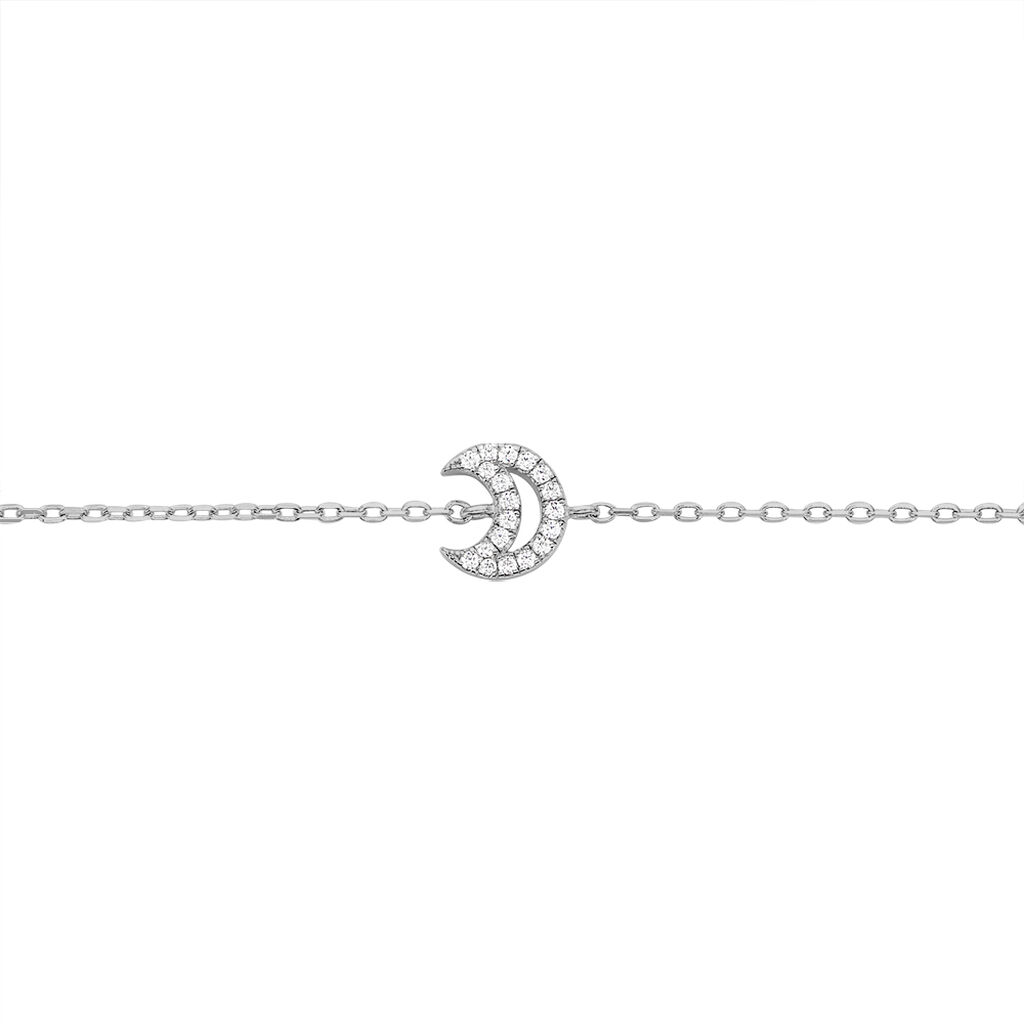 Bracelet Philine Argent Blanc Oxyde De Zirconium - Bracelets Femme | Histoire d’Or