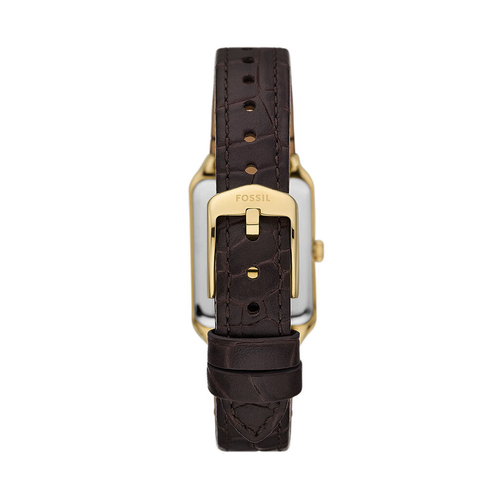 Montre Fossil Raquel Marron - Id&eacute;es cadeaux Femme | Histoire d&rsquo;Or