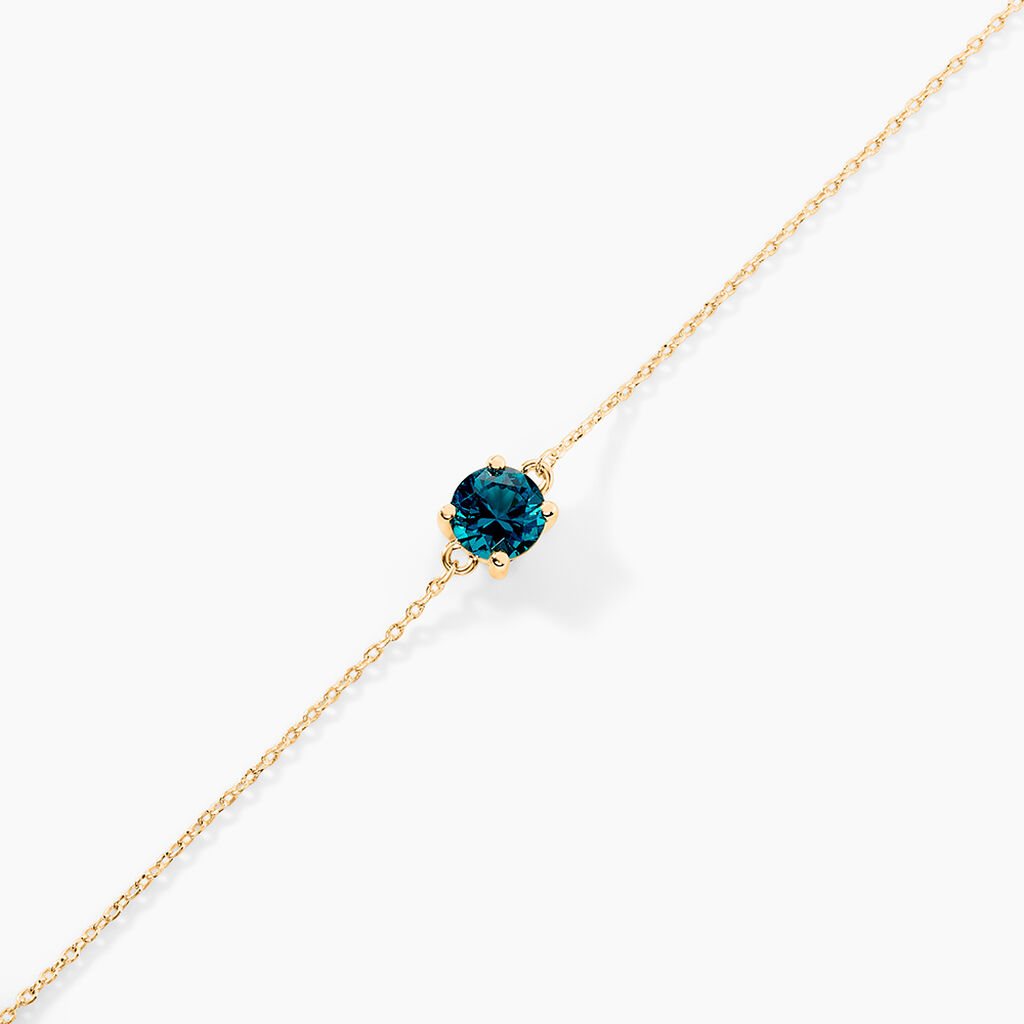 Bracelet Plaqu&eacute; Or Jaune Nilay Oxyde De Zirconium - Bracelets Femme | Histoire d&rsquo;Or