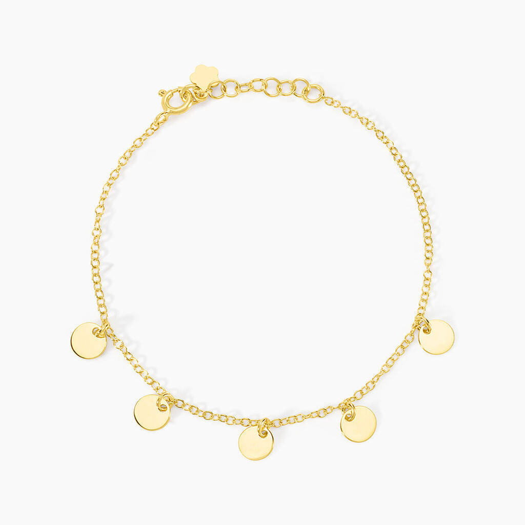 Bracelet Ragavi Argent Dor&eacute; - Bracelets Femme | Histoire d&rsquo;Or