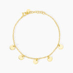 Bracelet Ragavi Argent Dor&eacute; - Bracelets Femme | Histoire d&rsquo;Or