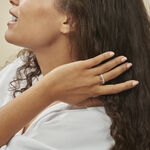 Bague Zoila Plaqu&eacute; Or Jaune Oxyde De Zirconium - Bagues avec pierre Femme | Histoire d&rsquo;Or