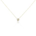 Collier Rosangela Or Bicolore Diamant Blanc - Colliers Femme | Histoire d&rsquo;Or