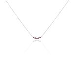Collier Karrie Argent Blanc Oxyde De Zirconium - Colliers fantaisie Femme | Histoire d&rsquo;Or