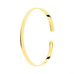 Bracelet Jonc Gravita Argent Jaune - Bracelets joncs Femme | Histoire d&rsquo;Or