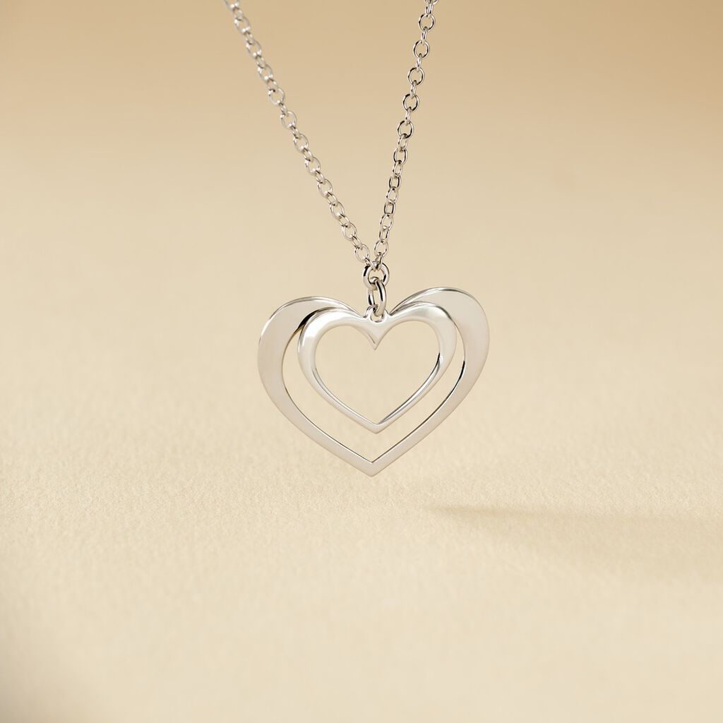 Collier Clarra Argent Blanc - Colliers fantaisie Femme | Histoire d&rsquo;Or