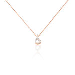 Collier Phanie Argent Rose Oxyde De Zirconium - Colliers fantaisie Femme | Histoire d&rsquo;Or
