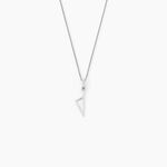 Pendentif Corsu Or Blanc - Pendentifs Famille | Histoire d&rsquo;Or