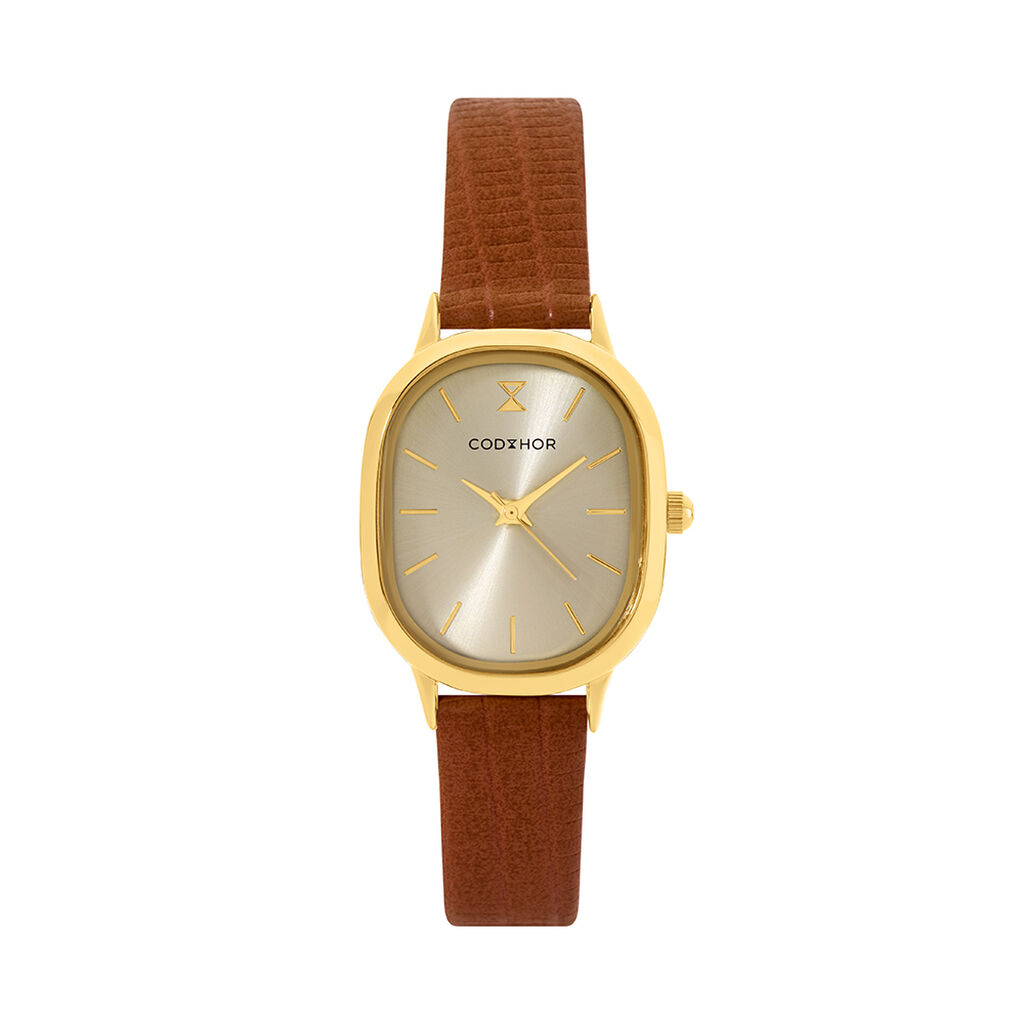 Montre Codhor Lou Champagne - F&ecirc;te des m&egrave;res Femme | Histoire d&rsquo;Or