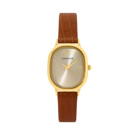 Montre Codhor Lou Champagne - F&ecirc;te des m&egrave;res Femme | Histoire d&rsquo;Or