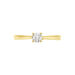 Bague Solitaire Victoria Or Jaune Diamant - Bagues solitaires Femme | Histoire d’Or