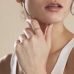 Bague Irla Or Jaune Diamant - Bagues avec pierre Femme | Histoire d&rsquo;Or