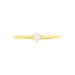 Bague Solitaire Annelies Or Jaune Diamant - Bagues solitaires Femme | Histoire d’Or
