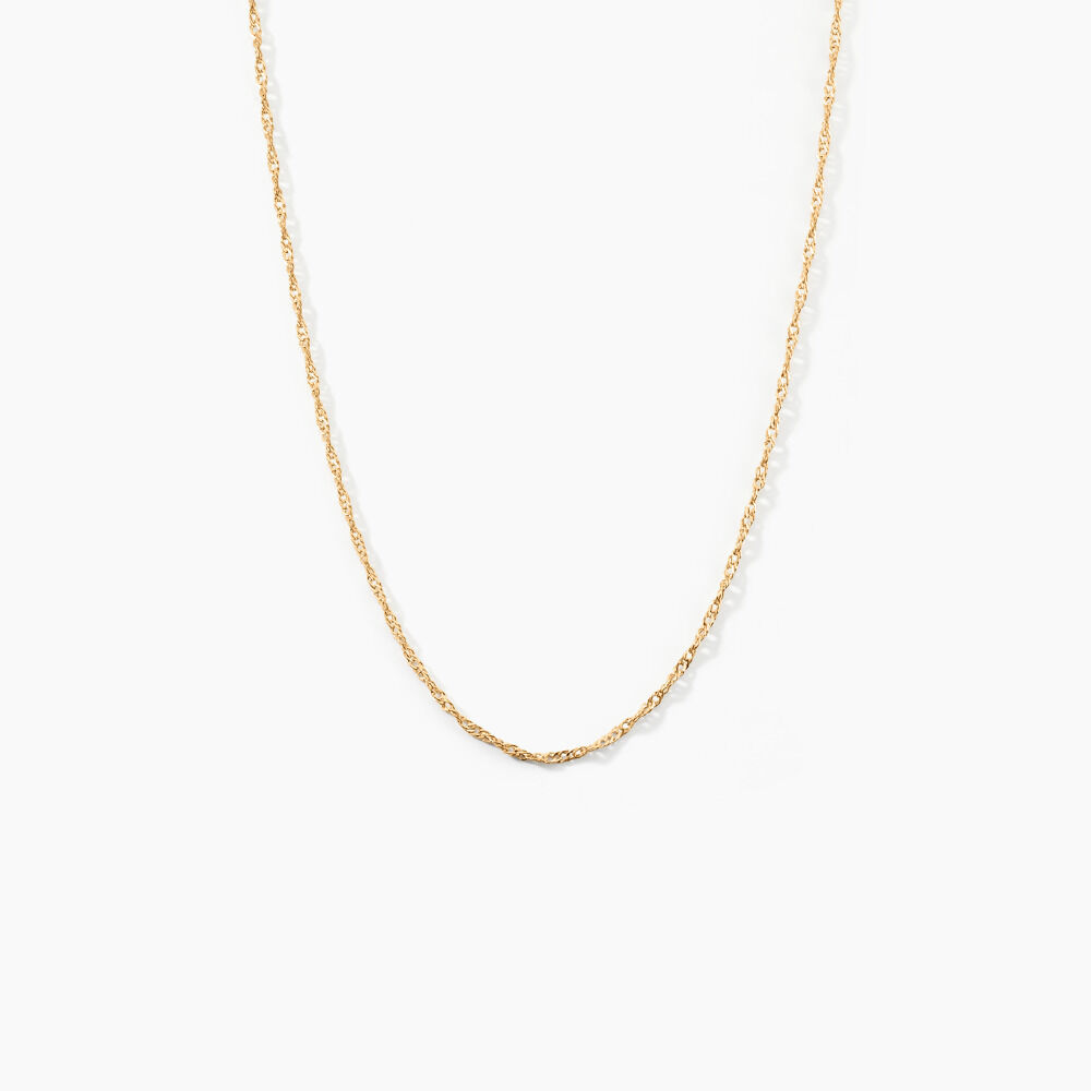 maille singapour or jaune