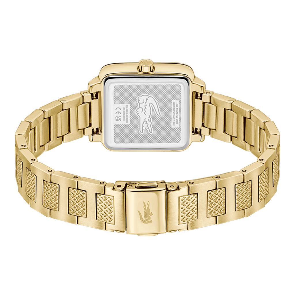 Montre Lacoste .12.12 Leap Dor&eacute; - Id&eacute;es cadeaux Femme | Histoire d&rsquo;Or