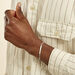 Bracelet Identité Argent Blanc Vila - Bracelets fantaisie Homme | Histoire d’Or