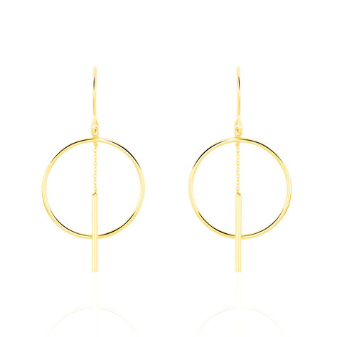 Boucles D'oreilles Pendantes Tila Or Jaune - Boucles d'oreilles pendantes Femme | Histoire d’Or