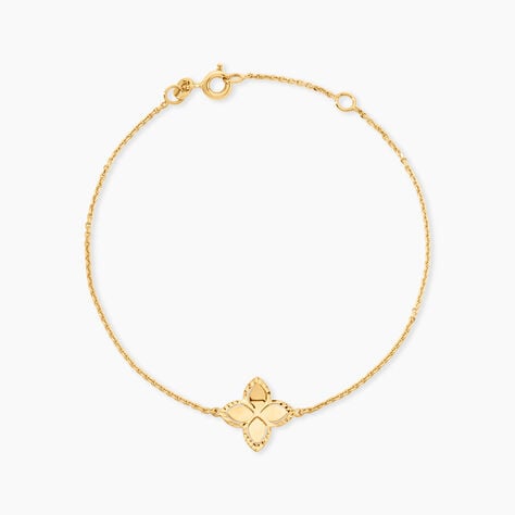 Bracelet Donia Argent Dor&eacute; A L'Or 750/1000 - Bijoux sans pierre Femme | Histoire d&rsquo;Or